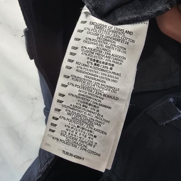 511 Tactical Pants Womens 2 R Navy Blue EMS Mid Rise Apex Cargo Heavyweight 5.11 - Picture 12 of 13